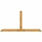 Ekena Millwork Portland Rough Sawn Timber Gable Bracket, Western Red Cedar, 108"W x 54"H x 4"D x 6"F, 12/12 Pitch GBW108X54X0406POR00RWR - alternate 1
